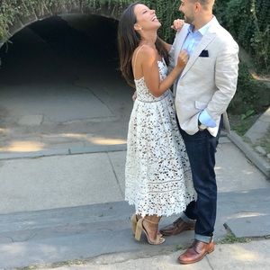 self-portrait White Azaelea Cocktail Dress